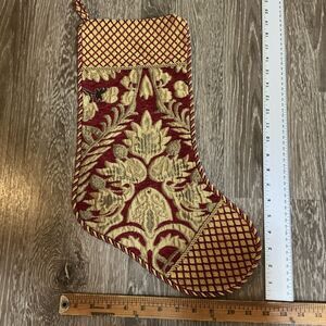 Renaissance Holiday Stocking From Bed Bath & Beyond EUC Pristine